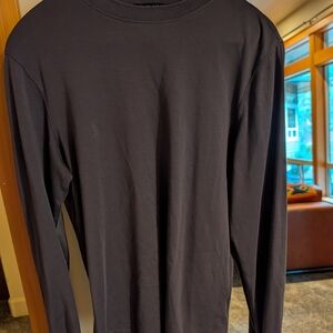 Robert Barakett Charcoal Long Sleeve Tee